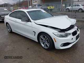 2014 BMW 4 Series 428i with VIN WBA3N3C58EF712202, listed as a IAAI auction lot 41843517 with 90,958 mi miles and . Bid and sale history available at DreamBid. Image 1.