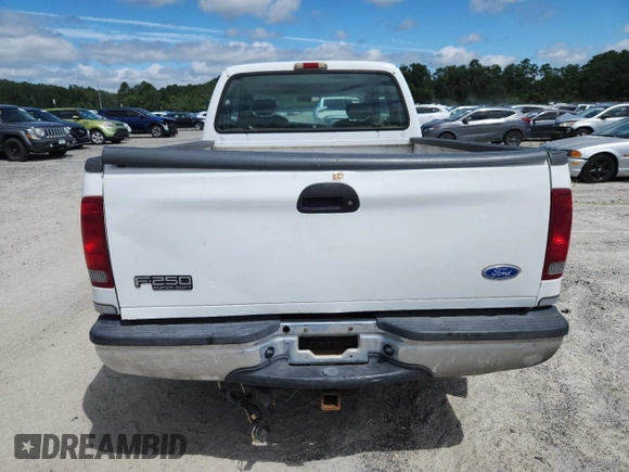 2004 Ford F-250 XL with VIN 1FTNX20P94EB23573, listed as a Copart auction lot 62723675 with Not provided miles and Salvage title. Bid and sale history available at DreamBid. Image 6.