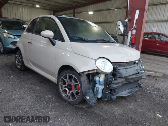 2012 FIAT 500 Sport with VIN 3C3CFFBR6CT332269, listed as a IAAI auction lot 42576895 with 132,362 mi miles and . Bid and sale history available at DreamBid. Image 1.