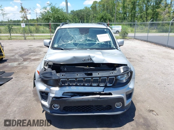2020 Jeep Renegade Latitude with VIN ZACNJABB8LPL63973, listed as a IAAI auction lot 42552558 with 104,089 mi miles and . Bid and sale history available at DreamBid. Image 12.
