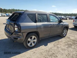 2017 Jeep Compass Sport with VIN 1C4NJCBA2HD147418, listed as a Copart auction lot 76757094 with 125,947 mi miles and Salvage Title. Bid and sale history available at carsss.com. Image 3.