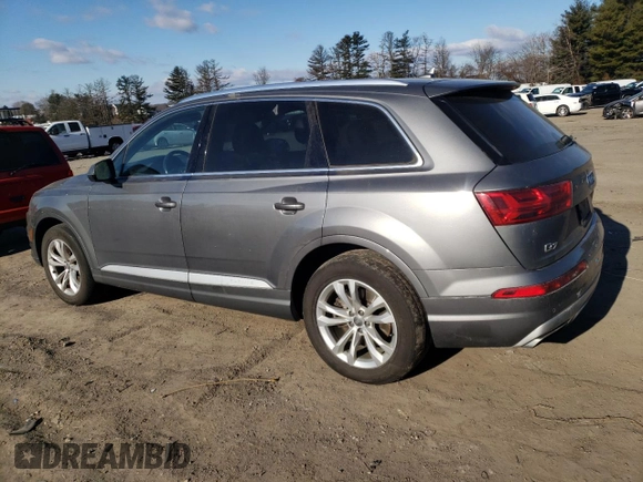 2017 Audi Q7 Premium Plus with VIN WA1LAAF70HD031848, listed as a Copart auction lot 46226255 with 128,935 mi miles and Salvage Title. Bid and sale history available at carsss.com. Image 2.