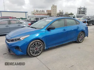 2024 Kia Forte GT with VIN 3KPF44AC4RE736765, listed as a Copart auction lot 54484975 with 5,432 mi miles and Salvage Title. Bid and sale history available at DreamBid. Image 1.