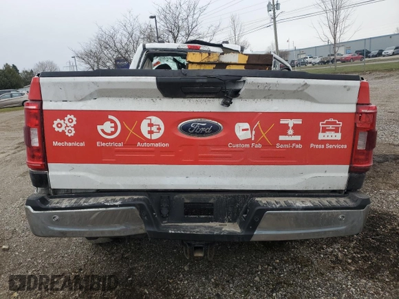 2021 Ford F-150 XL with VIN 1FTMF1E57MKF01861, listed as a Copart auction lot 51106135 with Not provided miles and Non repairable. Bid and sale history available at DreamBid. Image 6.