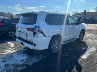 2016 Lexus LX 570 with VIN JTJHY7AX4G4217339, listed as a Copart auction lot 47264915 with 110,617 mi miles and Clean title. Bid and sale history available at DreamBid. Image 3.