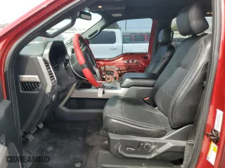 2015 Ford F-150 XLT w/HD Payload Pkg with VIN 1FTFW1EG1FKE40407, listed as a Copart auction lot 49809255 with 130,799 mi miles and Salvage Title. Bid and sale history available at carsss.com. Image 7.