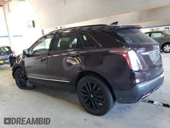 2021 Cadillac XT5 AWD Sport z VIN 1GYKNGRS5MZ165836, wystawiony jako Copart lot #77872264 z przebiegiem 46 065 mil mil oraz Szkoda całkowita • Salvage title. Historia ofert i sprzedaży dostępna na DreamBid. Obrazek 2.