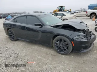 2021 Dodge Charger R/T with VIN 2C3CDXCT3MH652004, listed as a Copart auction lot 44245295 with 62,506 mi miles and Clean Title. Bid and sale history available at DreamBid. Image 4.