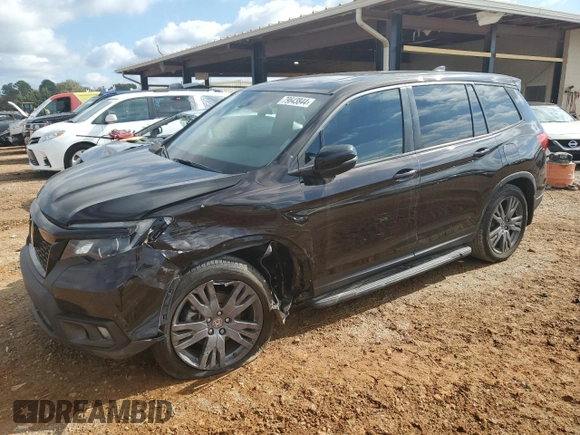 2019 Honda Passport EX-L with VIN 5FNYF7H56KB004309, listed as a Copart auction lot 79643844 with 123,464 mi miles and Non Repairable. Bid and sale history available at carsss.com. Image 1.