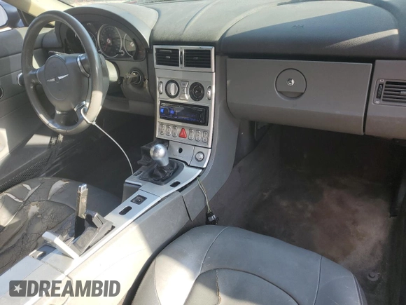 2005 Chrysler Crossfire Limited with VIN 1C3AN65L05X036107, listed as a Copart auction lot 54054095 with 155,782 mi miles and Salvage Title. Bid and sale history available at DreamBid. Image 8.
