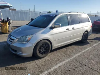 2005 Honda Odyssey TOURING with VIN 5FNRL38865B009529, listed as a Copart auction lot 50259815 with 198,999 mi miles and Salvage Title. Bid and sale history available at carsss.com. Image 1.