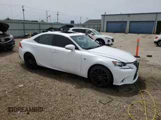 2014 Lexus IS 350 z VIN JTHCE1D22E5003085, wystawiony jako Copart lot #55047665 z przebiegiem 121 119 mil mil oraz Szkoda całkowita • Salvage title. Historia ofert i sprzedaży dostępna na DreamBid. Obrazek 4.