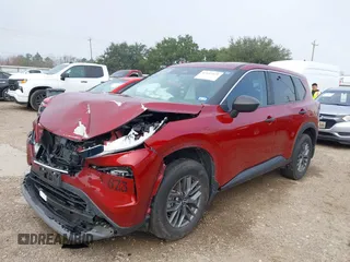 2023 Nissan Rogue S with VIN 5N1BT3AAXPC809941, listed as a IAAI auction lot 41145472 with 54,095 mi miles and . Bid and sale history available at DreamBid. Image 16.