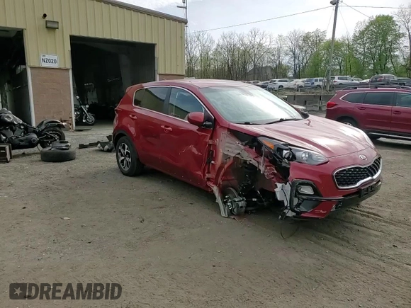 2022 Kia Sportage LX with VIN KNDPMCAC7N7983741, listed as a Copart auction lot 54679635 with 26,712 mi miles and Salvage Title. Bid and sale history available at carsss.com. Image 14.