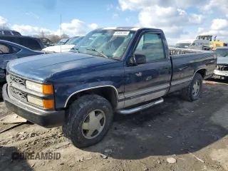 1998 Chevrolet Silverado 1500 with VIN 1GCEK14R3WZ215181, listed as a Copart auction lot 41839755 with 151,190 mi miles and Salvage Title. Bid and sale history available at DreamBid. Image 1.