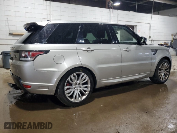 2016 Land Rover Range Rover Sport Autobiography z VIN SALWV2EF5GA580718, wystawiony jako Copart lot #61370645 z przebiegiem 118 946 mil mil oraz Szkoda całkowita • Salvage title. Historia ofert i sprzedaży dostępna na DreamBid. Obrazek 3.