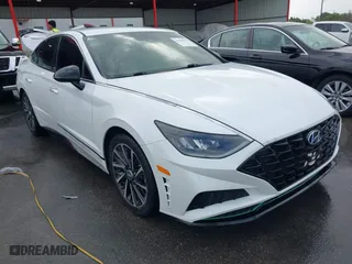 2020 Hyundai Sonata SEL Plus with VIN 5NPEJ4J26LH008699, listed as a IAAI auction lot 41884974 with 59,374 mi miles. Bid and sale history available at carsss.com. Image 1.