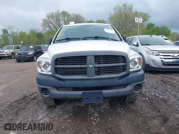 2008 Dodge 1500 ST with VIN 1D7HU16N08J232786, listed as a IAAI auction lot 41979484 with 54,165 mi miles. Bid and sale history available at carsss.com. Image 6.