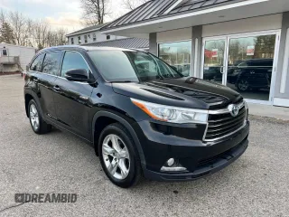 2014 Toyota Highlander Limited with VIN 5TDDCRFH5ES006584, listed as a Copart auction lot 49457075 with 206,163 mi miles and Clean title. Bid and sale history available at DreamBid. Image 1.