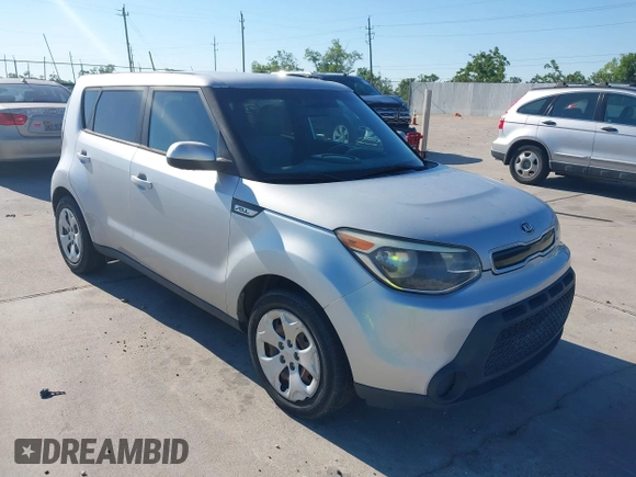 2015 Kia Soul + with VIN KNDJP3A55F7772909, listed as a IAAI auction lot 42250660 with 148,954 mi miles and . Bid and sale history available at DreamBid. Image 1.