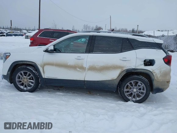 2023 GMC Terrain SLT with VIN 3GKALVEGXPL260518, listed as a IAAI auction lot 41651927 with 29,528 mi miles and . Bid and sale history available at carsss.com. Image 14.