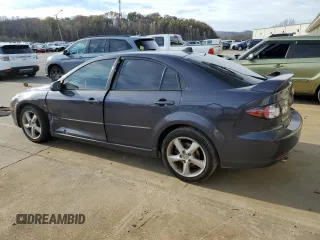 2007 Mazda 6 i Sport VE with VIN 1YVHP84C975M13821, listed as a Copart auction lot 80315224 with 187,379 mi miles and Salvage Title. Bid and sale history available at DreamBid. Image 2.