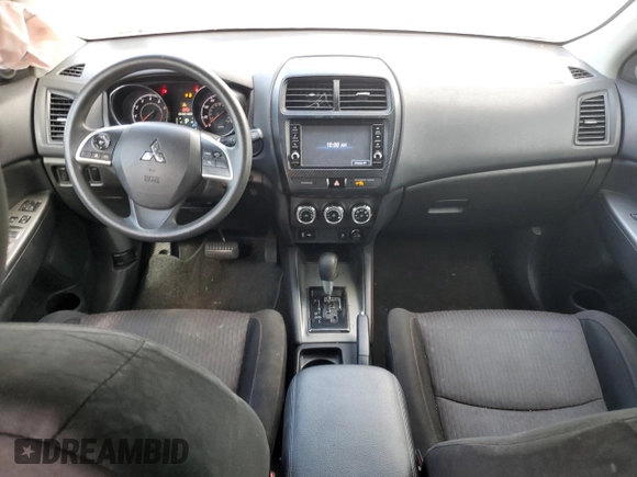 2019 Mitsubishi Outlander ES with VIN JA4AP3AU6KU003168, listed as a Copart auction lot 57588425 with 149,572 mi miles and Salvage title. Bid and sale history available at DreamBid. Image 8.