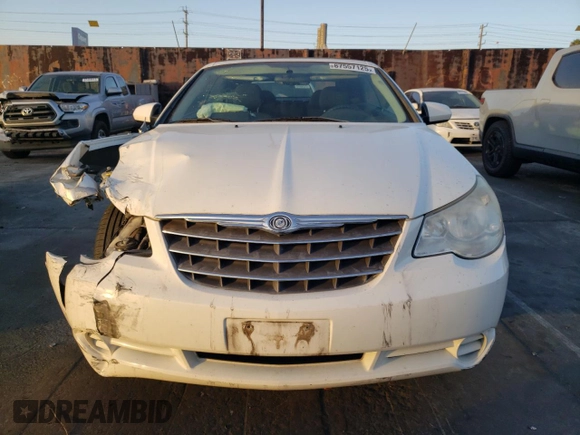 2010 Chrysler Sebring Touring with VIN 1C3BC5ED9AN216690, listed as a Copart auction lot 87557125 with 74,798 mi miles and Clean Title. Bid and sale history available at carsss.com. Image 5.