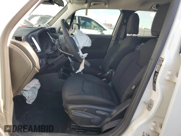 2021 Jeep Renegade Latitude with VIN ZACNJDBBXMPN14623, listed as a Copart auction lot 58861485 with 39,714 mi miles and Clean title. Bid and sale history available at DreamBid. Image 7.