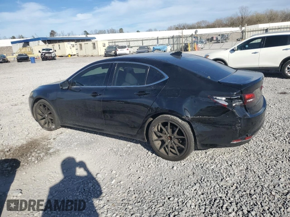 2016 Acura TLX V6 with VIN 19UUB2F34GA004129, listed as a Copart auction lot 49731975 with 129,402 mi miles and Salvage title. Bid and sale history available at DreamBid. Image 2.