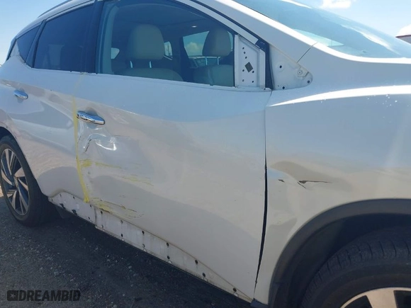2015 Nissan Murano SL with VIN 5N1AZ2MG9FN272034, listed as a IAAI auction lot 41850723 with 128,796 mi miles. Bid and sale history available at carsss.com. Image 6.