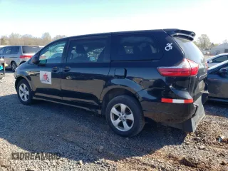 2019 Toyota Sienna L with VIN 5TDZZ3DC3KS012002, listed as a Copart auction lot 53490415 with 140,226 mi miles and Clean Title. Bid and sale history available at carsss.com. Image 2.