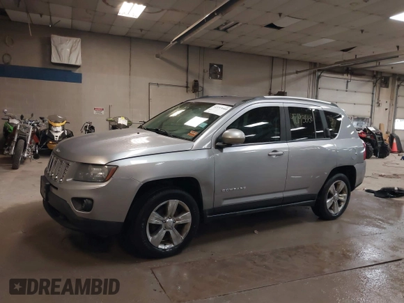 2016 Jeep Compass Latitude with VIN 1C4NJDEB4GD631759, listed as a IAAI auction lot 42193660 with 100,659 mi miles and . Bid and sale history available at DreamBid. Image 14.