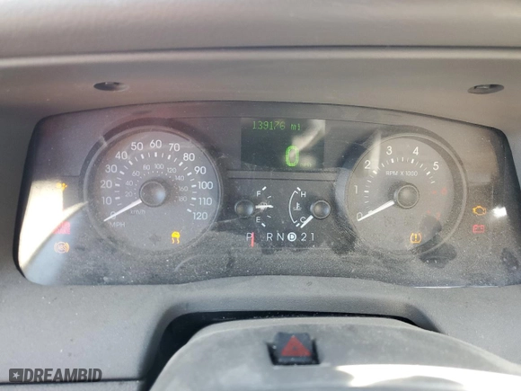 2008 Mercury Grand Marquis LS with VIN 2MEHM75V68X621968, listed as a Copart auction lot 46046215 with 139,176 mi miles and Salvage Title. Bid and sale history available at carsss.com. Image 9.
