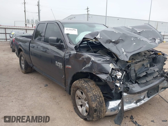 2019 Ram 1500 Classic Express with VIN 1C6RR6FT5KS745987, listed as a IAAI auction lot 41288475 with 126,339 mi miles. Bid and sale history available at carsss.com. Image 1.