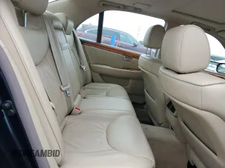 2005 Lexus LS 430 z VIN JTHBN36F255003577, wystawiony jako Copart lot #61298935 z przebiegiem 106 790 mil mil oraz Czysty tytuł • Clean title. Historia ofert i sprzedaży dostępna na DreamBid. Obrazek 10.