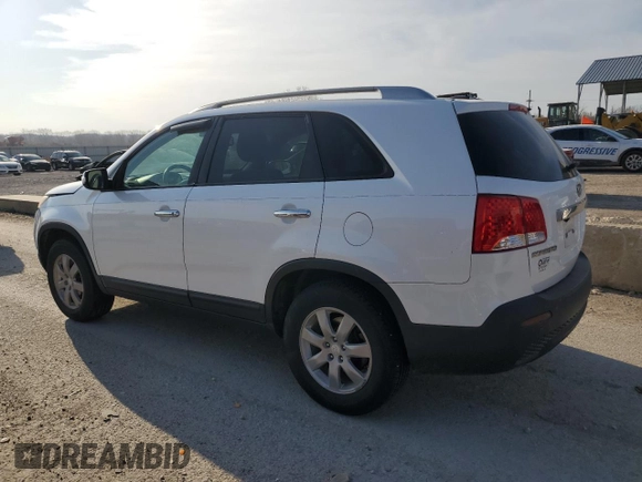2011 Kia Sorento LX with VIN 5XYKT4A12BG050622, listed as a Copart auction lot 50833115 with Not Provided miles and Salvage Title. Bid and sale history available at DreamBid. Image 2.