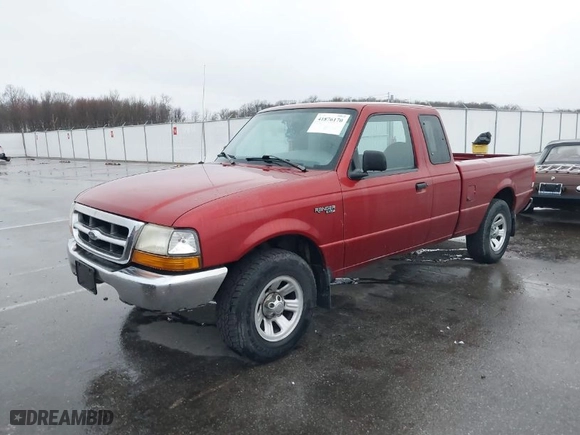 1999 Ford Ranger XL with VIN 1FTYR14C9XTA79213, listed as a IAAI auction lot 41876170 with 203,232 mi miles. Bid and sale history available at carsss.com. Image 2.