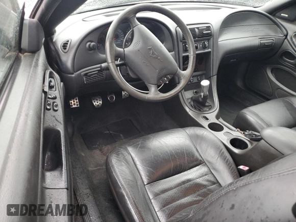 2003 Ford Mustang GT Deluxe with VIN 1FAFP42X33F380899, listed as a Copart auction lot 42158555 with 142,086 mi miles and Salvage Title. Bid and sale history available at carsss.com. Image 8.
