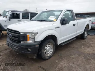 2018 Ford F-150 XL with VIN 1FTNF1E53JKC23766, listed as a IAAI auction lot 41149145 with 301,176 mi miles and . Bid and sale history available at DreamBid. Image 2.
