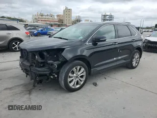 2019 Ford Edge Titanium z VIN 2FMPK3K90KBB88991, wystawiony jako Copart lot #55612875 z przebiegiem 153 026 mil mil oraz Szkoda całkowita • Salvage title. Historia ofert i sprzedaży dostępna na DreamBid. Obrazek 1.