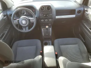 2016 Jeep Compass 75th Anniversary with VIN 1C4NJCBB4GD678224, listed as a Copart auction lot 42440875 with 167,050 mi miles and Salvage Title. Bid and sale history available at carsss.com. Image 8.