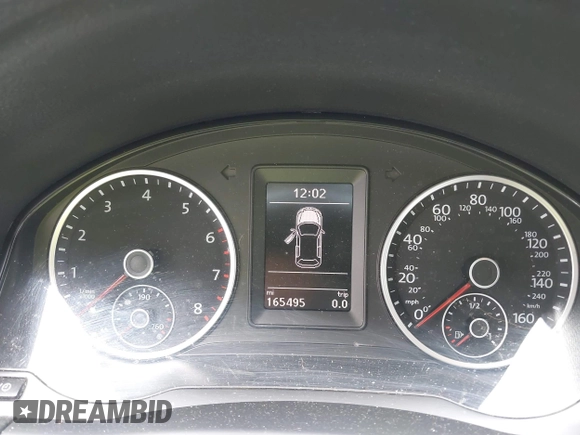 2016 Volkswagen Tiguan S with VIN WVGBV7AX1GW523335, listed as a IAAI auction lot 42091690 with 165,495 mi miles and . Bid and sale history available at DreamBid. Image 15.