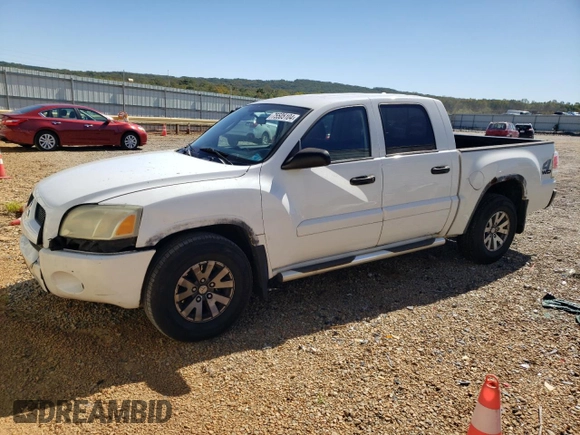 2007 Mitsubishi Raider LS z VIN 1Z7HT28K57S234309, wystawiony jako Copart lot #75505104 z przebiegiem 210 964 mil mil oraz Szkoda całkowita • Salvage title. Historia ofert i sprzedaży dostępna na DreamBid. Obrazek 1.