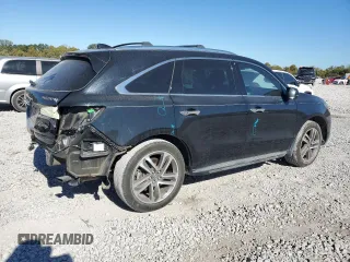 2018 Acura MDX Advance with VIN 5J8YD3H9XJL001637, listed as a Copart auction lot 76556854 with 76,886 mi miles and Salvage Title. Bid and sale history available at DreamBid. Image 3.
