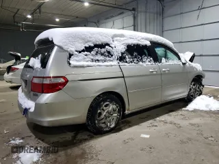 2006 Honda Odyssey EX with VIN 5FNRL38476B442534, listed as a Copart auction lot 44489865 with 0 mi miles and Salvage Title. Bid and sale history available at carsss.com. Image 3.