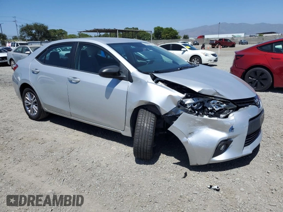 2014 Toyota Corolla L with VIN 5YFBURHE3EP048512, listed as a Copart auction lot 60905855 with 101,113 mi miles and Salvage title. Bid and sale history available at DreamBid. Image 4.