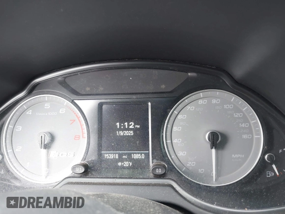 2016 Audi SQ5 Premium Plus with VIN WA1CCAFP6GA078389, listed as a IAAI auction lot 41315181 with 153,918 mi miles. Bid and sale history available at carsss.com. Image 7.
