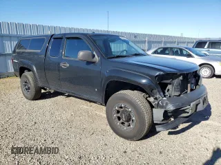 2006 GMC Canyon SLE Z71 with VIN 1GTDS196X68258884, listed as a Copart auction lot 89098225 with 130,982 mi miles and Salvage Title. Bid and sale history available at carsss.com. Image 4.