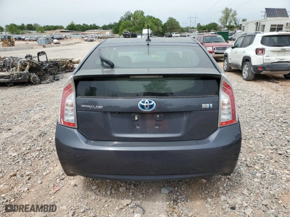 2013 Toyota Prius One with VIN JTDKN3DUXD5616273, listed as a Copart auction lot 53875775 with 118,384 mi miles and Clean Title. Bid and sale history available at carsss.com. Image 6.